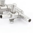 thumbnail image 3 of REGALWOVEN Aquarium Fish Tank 4-way Metal Air Pump Control Valve Manifold Taps Silver Tone, 3 of 3
