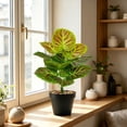 thumbnail image 4 of Inerposs Artificial Potted Plants, Faux Tropical Plants, Realistic Houseplants, Decorative Indoor Plants for Home Office, No Maintenance Greenery for Living Room Kitchen, 4 of 6
