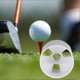 thumbnail image 5 of 4pcs Outdoor Golf Training Flagpole Hole Cup Golf Training Aids 3 Holes White Plastic Golf Hole Cup well, 5 of 5