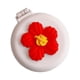 thumbnail image 3 of 2x Espejo Pequeo Con Cepillo Cepillos De Pelo De Espejo De Viaje Portátil Para Nias Adultos Flor, 3 of 8