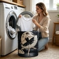 thumbnail image 4 of MKHSQHDG Clearance Large Laundry for Bedroom Hamper with Handles Storage for Bathroom Portable Laundry Organizer for Home Use, 4 of 8