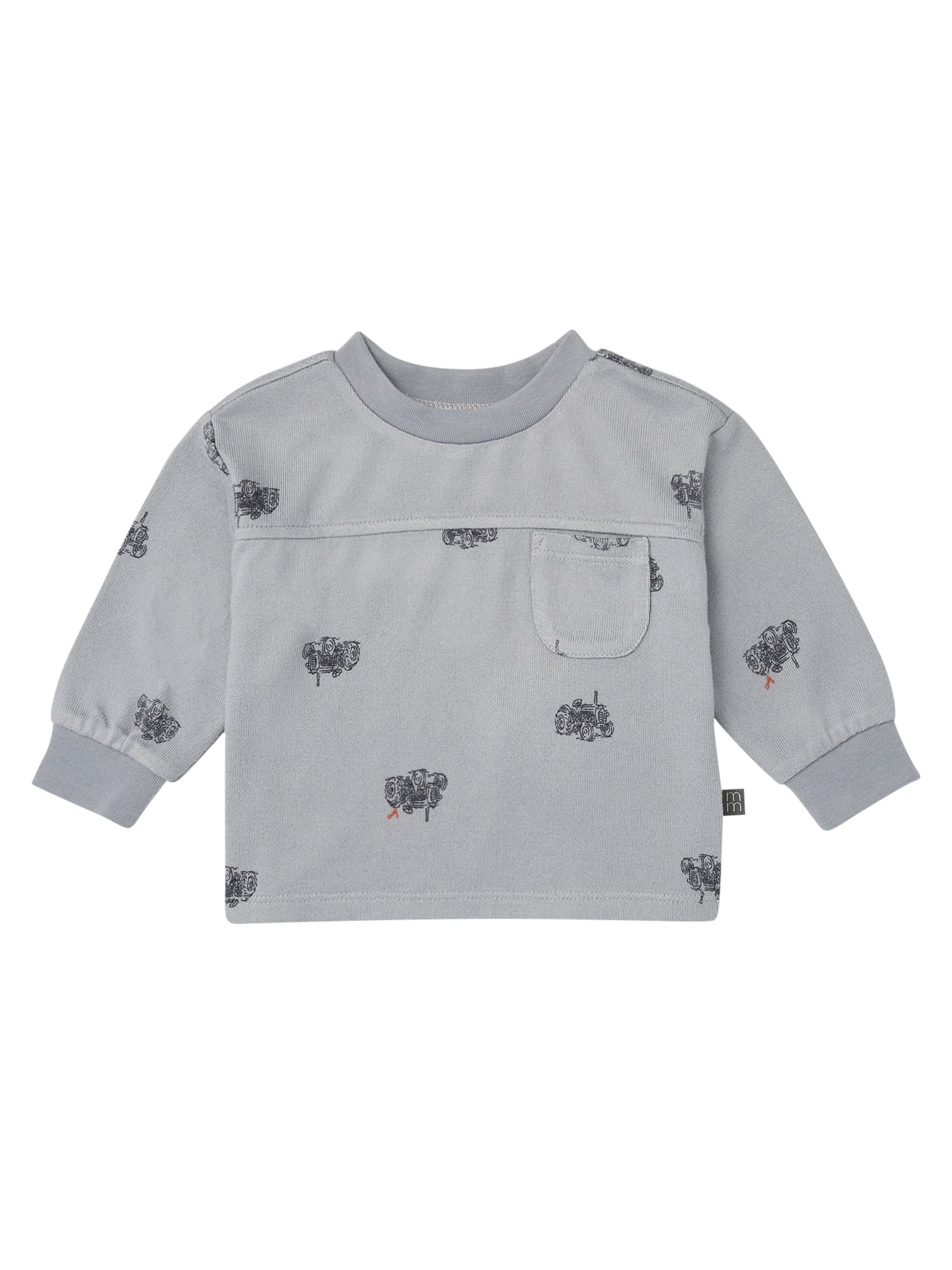 Modern Moments by Gerber Baby Boy Hacci Top and Jogger Outfit Set, Sizes 0/3 Months - 24 Months