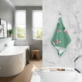 thumbnail image 2 of Yayeee 100% Cotton Hand Towels for Bathroom 16" x 28" Soft Absorbent Kitchen Towel, Christmas Trees, 2 of 7