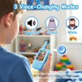 thumbnail image 4 of Walkie talkies con video ZEAHOT 2026 mejorados para niños, paquete de 2, 4 of 7