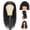 Black, variant on Easter Women'S Long Curly Headband Wig 55Cm - Women'S Wig Black Small Curly Wavy Fiber High Temperature African False Head Cover Curly Human Hair Wig Glueless Lace Front Human Hair Black High Temper