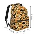thumbnail image 2 of Haiem Sunflowers 1 Printed School Backpack,Casual Travel Lightweight Backpack,Durable Comfortable Multifunctional Backpack,Laptop Backpack, 2 of 5