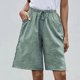 thumbnail image 2 of Pantalones Cortos Para Mujer Trendy Casual Cordón Cordón Bolsillo Color Sólido Odeerbi ODB166080, 2 of 8
