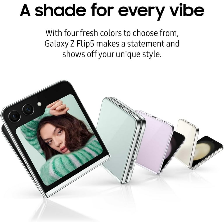 Samsung Galaxy Z Flip 5 SM-F731N, 512GB, Unlocked Sim Free Samsung Galaxy Z Flip 5 SM-F731N, 512GB, Unlocked Sim Free