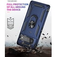 thumbnail image 4 of [SuperShield] Google Pixel 6 (6.4") 2021 Kickstand Rotating Ring Case, Heavy Duty Drop Protection Hybrid Shock Absorption Rugged Hard Phone Case Cover, 4 of 5