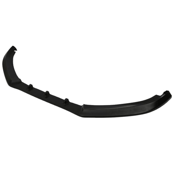Lèvre de Pare-Chocs avant Compatible avec VW Jetta 6 VI 2011-2014, Style IKON V3, Séparateur en PU Noir, Cantonnière de Pare-Chocs, Diffuseur de Menton par IKON MOTORSPORTS, 2012 2013