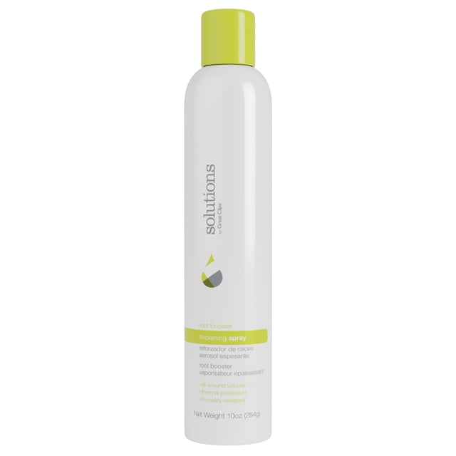 GREAT CLIPS Solutions Spray espesante potenciador de raíces 10 oz | Protege contra la humedad y los daños por calor | Agrega volumen, cuerpo y elevación | Para cabello fino a medio