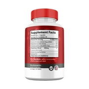 (1 Pack) Blood Flow Max Capsules, High Potency BloodFlow Pills, All Natural Formula for Men, Max+ Supplement, 1 Month Supply