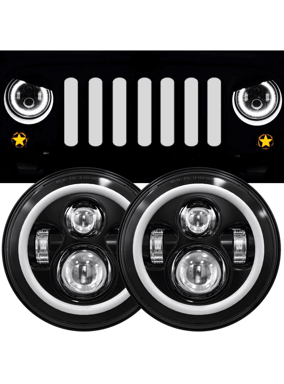 Jeep Wrangler Headlights in Jeep Lighting 