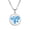 Aries, variant on PAURO Zodiac Sign Necklace for Men Women Couples Circle Astrology Celestial Constellation Horoscope Spirit Pendant Colorful Stainless Steel Simple Jewelry Taurus