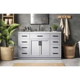 thumbnail image 2 of Elegant Kitchen and Bath Alden 54 inch Single Bathroom Vanity in Grey, 2 of 10