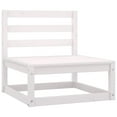 thumbnail image 3 of vidaXL Garden Middle Sofas with Anthracite Cushions 2 pcs Solid Wood Pine, 3 of 5