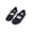 Black, variant on Xfvqtps Kids Girls Casual Shoes Mesh Hollow out Flats Slip on Elastic Soft Sole Non Slip Breathable Comfortable Lightweight Athletic Running Jogging Walking Sneakers Black