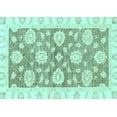 thumbnail image 1 of Ahgly Company Indoor Rectangle Oriental Light Blue Traditional Area Rugs, 7' x 9', 1 of 4