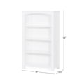 thumbnail image 5 of Child Craft Harmony 50" Bookcase with 4 shelves, Matte White, 5 of 5