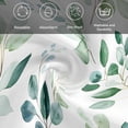 thumbnail image 5 of Eucalyptus Leaves Cloth Napkins, Spring Botanical Pastoral Green Washable and Reusable Dinner Napkins Set of 8, Table Napkin for Kitchen Party Birthday Wedding Hotel Housewarming 20"x20", 5 of 8
