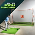 thumbnail image 3 of GoSports Golf Practice Hitting Net - Huge 10' x 7' Size - Designed by Golfers for Golfers, 3 of 6