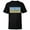 Black, variant on The Simpsons Isle Style Beach Surfing Bart and the Crew - Short Sleeve T-Shirt for Kids - Customized-Red
