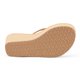 thumbnail image 4 of Sandalia DREAM PAIRS SDFF2222W Plataforma con Cuña y Pedrería Nude, 4 of 5