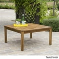 thumbnail image 2 of Noble House Perla Outdoor Teak Finished Acacia Wood Coffee Table, 2 of 12