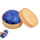 thumbnail image 1 of Colorido bollo al vapor juguete antiestrés aliviar el estrés y la ansiedad comida de imitación Fidget sensorial bollo juguetes regalos,Blue, 1 of 5