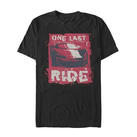 Men's Fast & Furious One Last Ride  Graphic Tee Black 4X Large