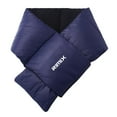 thumbnail image 2 of Bufanda de plumón de invierno Mujer Hombre Bufandas de cuello grueso a prueba Bufanda de suave y cálida con para escalad , Blue azul, 2 of 8