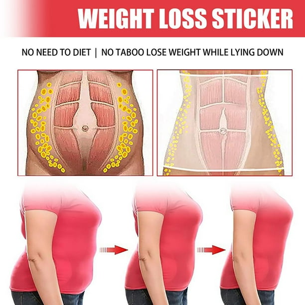 60Pcs Weight Loss Navel Sticker Slim Detox Adhesive Sheet Fat