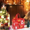 thumbnail image 4 of Christmas Non-Woven Gift Bags with Handles for Holiday Xmas Party Gifts Wrapping Shopping and More (Red), 4 of 6