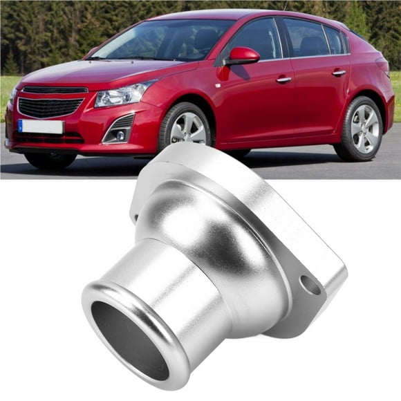 Engine Coolant Thermostat Housing, LBJ-1226 Aluminium Engine Coolant Thermostat Housing Assembly, Compatible with LS Series LS1, LS2, LS6, LS7, 4800, 5300 & 6000 Vortech Models