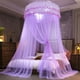 thumbnail image 1 of Mosquitera Tipo Domo para Techo Smj251216004 | Malla de Poliéster Encriptada Plegable | Dosel de Cama con Volantes Estilo Princesa | Protección Contra Insectos para Camas Queen, Dobles E Individuales, 1 of 6