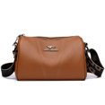 thumbnail image 3 of Nuevo bolso cruzado de cuero de color sólido de lujo para mujer, bolso de mano femenino de alta calidad de diseñador, bolso de hombro de moda para mujer de cuero suave, 3 of 4
