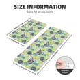 thumbnail image 2 of Honeii Shell Clam Print Kitchen Mat [2 PCS] for Floor, Waterproof Non-Slip Rugs, Kitchen Decor,Standing Mat for Floor,Office, Sink, Laundry, 2 of 6