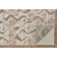 thumbnail image 4 of Pellaro Metallic Ikat Rug, Silver Gray/Taupe, 7ft-6in x 10ft-6in Area Rug, 4 of 7