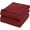 Burgundy, variant on Luxurious Combed Cotton Waffle Weave Super Soft, Cozy Warm, Breathable, Stylish, All Season Thermal Blankets Twin/Full/Queen/King