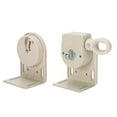 thumbnail image 2 of CoudarTitie Exterior Sun Shades Mounting Brackets Cordless Crank Kit Fitting Roller up Blind Beige, 2 of 9