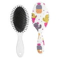 thumbnail image 2 of Desert Cactus Art Hair Brush, Boho Cactus Detangler Paddle Brush with Cute Kawaii Minimalist Botanical Cactus Design, Soft Bristle Hairbrush for Wet & Dry Hair, 2 of 8