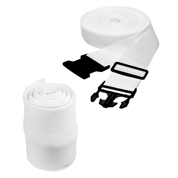 ziyahi Bed Bridge Connector Bed Accessories for Stayovers Home 195cmx20cm Guests Family Travel White 195x25cm