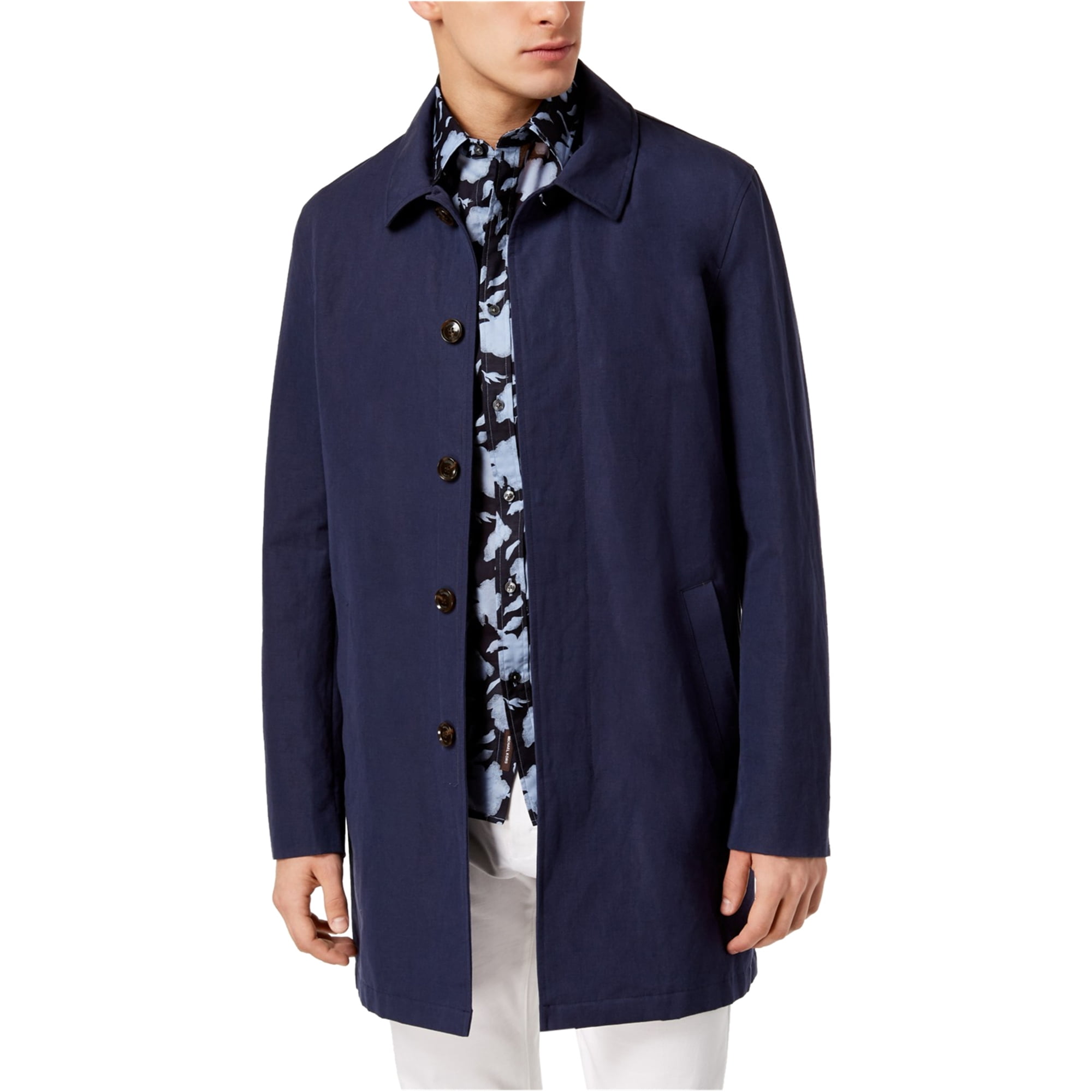 michael kors blue coat