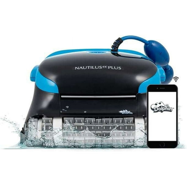  Dolphin Nautilus CC Plus Wi-Fi Robotic Pool Vacuum Cleaner  Up To 50 FT - Bundle