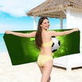 thumbnail image 6 of Microfiber Soccer Beach Towel – Quick Dry Sand Free Oversized Lightweight Sports Towel for Travel Pool Gym, 6 of 6