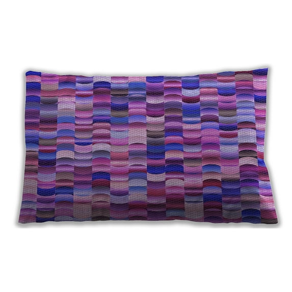 Ahgly Company Indoor Rectangular Contemporary Lumbar Throw Pillow, 13 inch by 19 inch