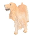 thumbnail image 4 of Modèle de Cocker Spaniel, Figurines Uniques en Plastique Simulation pour Décoration Intérieure PL127-1543 Jaune, 4 of 8