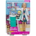 Barbie Careers Dentist Doll & Toddler Patient Doll Playset, Blonde