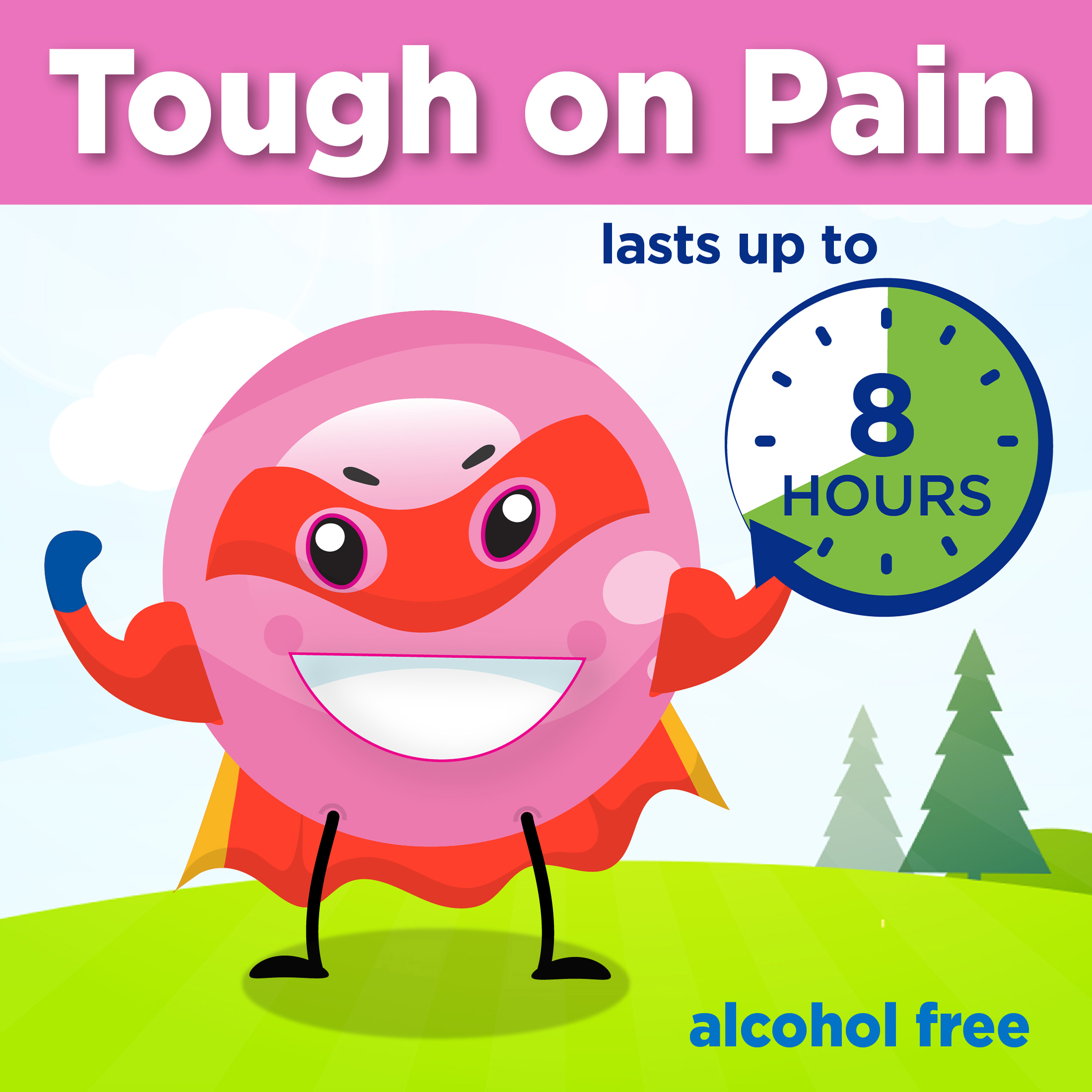 Equate Children's Ibuprofen Oral Suspension Pain & Fever Reducer 100 mg per 5 mL (NSAID), Bubble Gum Flavor, 4 fl oz - image 5 of 7