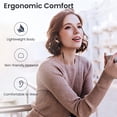 thumbnail image 5 of Guguearth Auriculares para iPhone, Auriculares Certificados MFi Lightning HiFi Estéreo Auriculares con Aislamiento de Sonido Magnético con Micrófono Compatible con iPhone 14 13 12 11 Pro Max iPhone X, 5 of 5